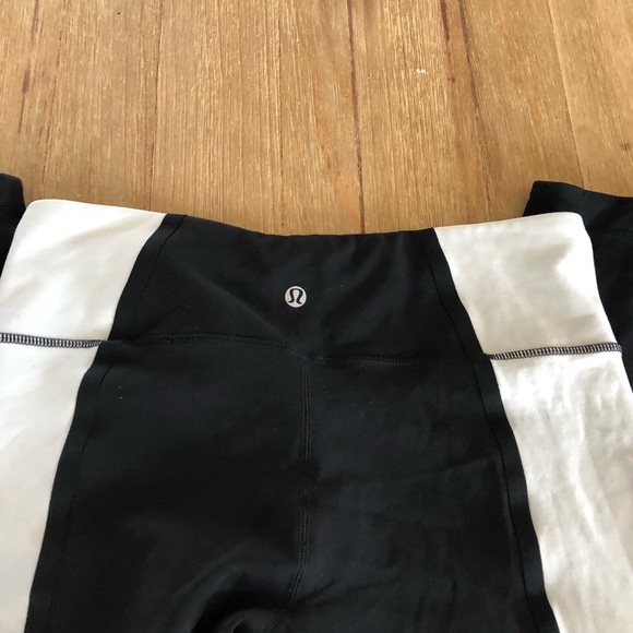 Lululemon Wunder Under Crop Bonded Stripe - Picture 4 of 8